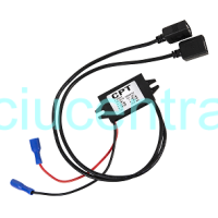 Rebelcell dvigubas USB adapteris Rebelcell dvigubas USB adapteris